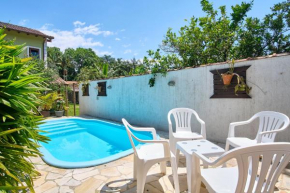 Casa Petúnia com ar e piscina perto do Centro